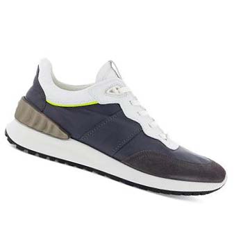 Men's Ecco Astir Sneakers Grey / White | SG 595HAP